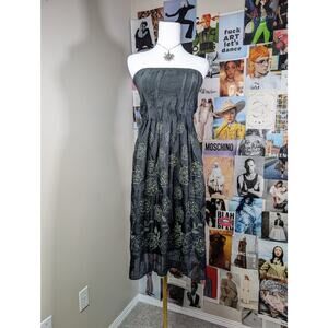 Lapis Y2K Boho Dress